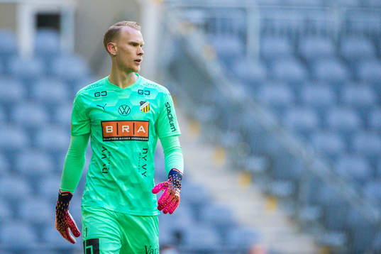 Häckens målvakt Pontus Dahlberg