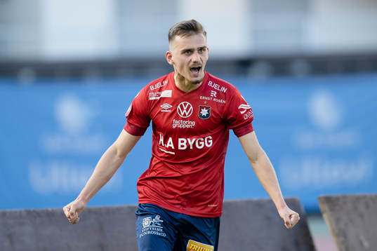 Örgrytes Ajdin Zeljkovic jublar