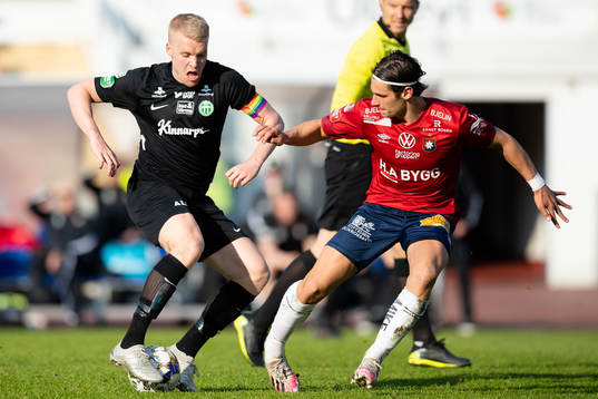 Västerås Simon Johansson och Örgrytes Kevin Ackermann