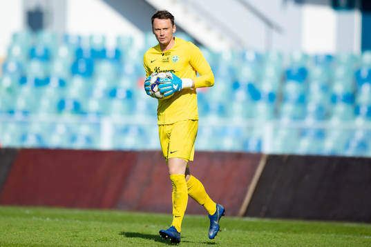 Västerås målvakt Anton Fagerström
