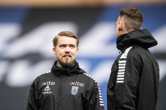 Sirius assisterande tränare Theodor Olsson och Sirius