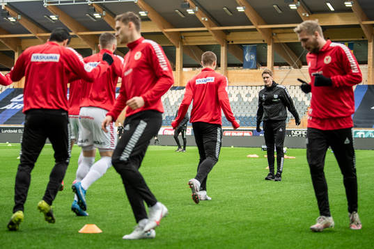 Kalmars assisterande tränare Rasmus Elm