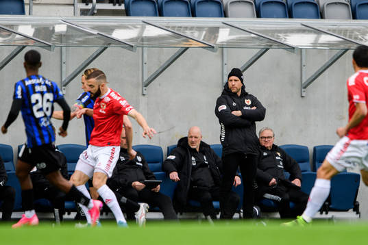 Kalmars tränare Henrik Rydström