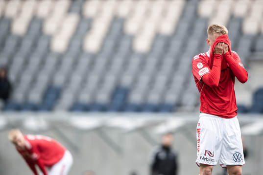 Kalmars Elias Olsson deppar