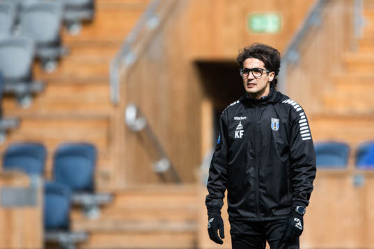 Sirius målvaktstränare Karim Fegrouch