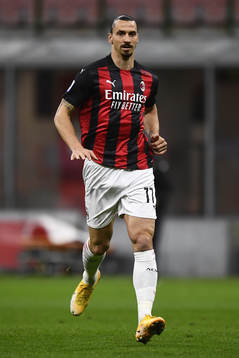 Zlatan Ibrahimovic of Milan