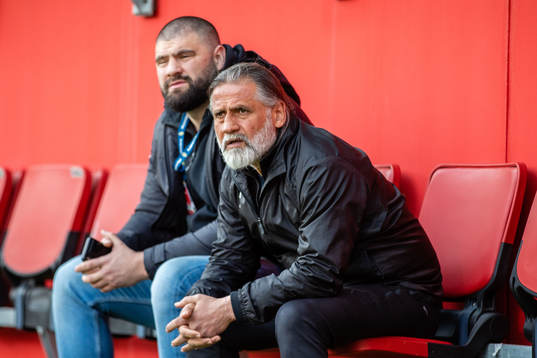AFC Eskilstunas tränare Özcan Melkemichel
