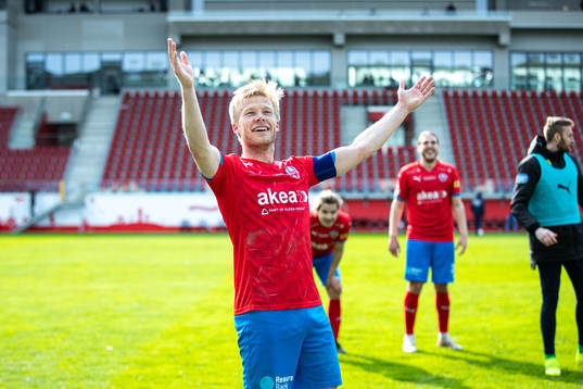 Helsingborgs Andreas Landgren jublar