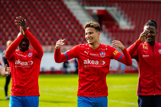 Helsingborgs Assad Al Hamlawi jublar