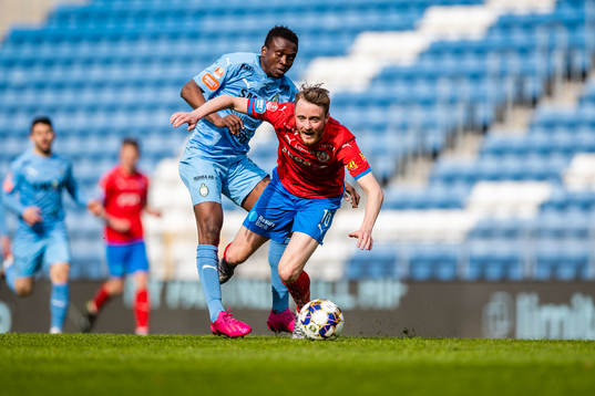 AFC Eskilstunas Lawson Sabah och Helsingborgs Rasmus