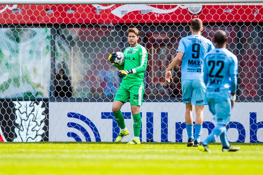 Helsingborgs målvakt Kalle Joelsson