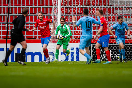 Helsingborgs målvakt Kalle Joelsson