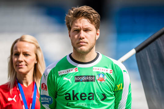 Helsingborgs målvakt Kalle Joelsson