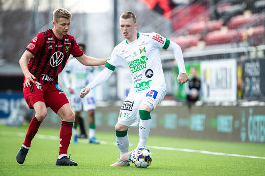 Östersunds Eirik Haugan och Varbergs Anton Liljenbäck
