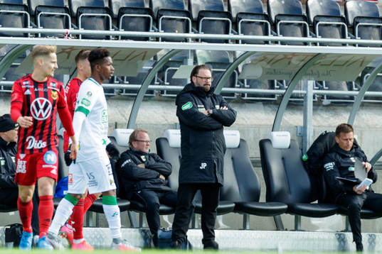 Varbergs tränare Joakim Persson
