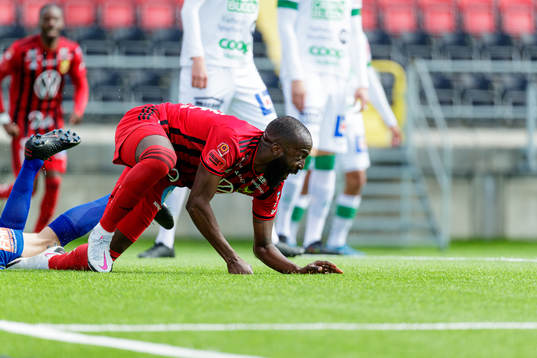 under fotbollsmatchen i Allsvenskan mellan Östersund och