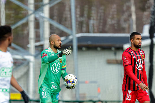 Östersunds målvakt Aly Keita