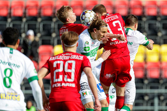 Östersunds Eirik Haugan och Ludvig Fritzson
