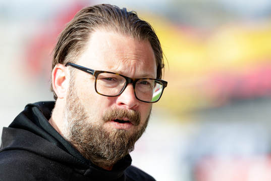 Varbergs tränare Joakim Persson