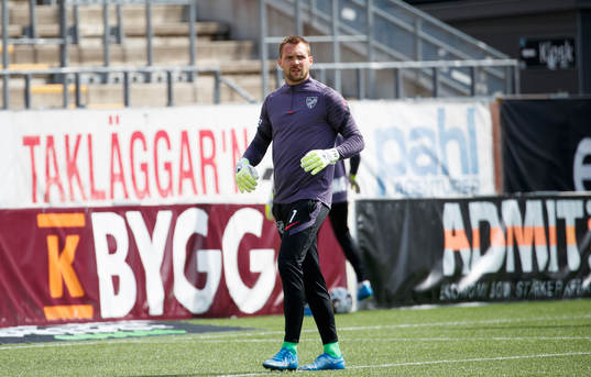 IFK Norrköpings målvakt Oscar Jansson