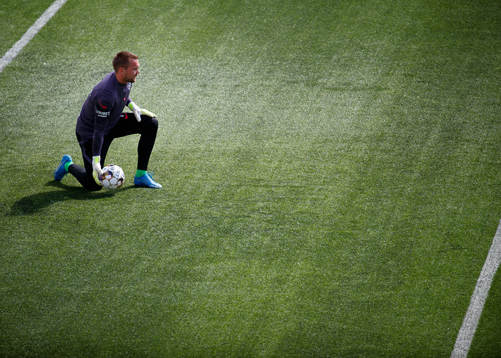 IFK Norrköpings målvakt Oscar Jansson