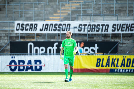 IFK Norrköpings målvakt Oscar Jansson