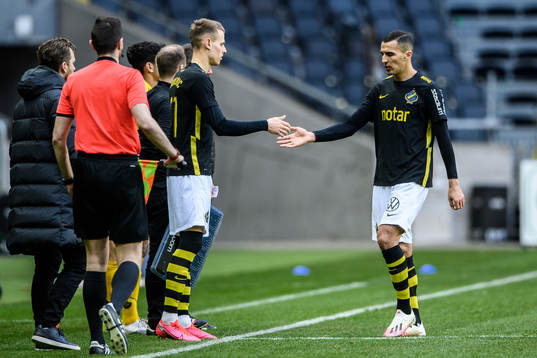 s Bojan Radulovic och Nabil Bahoui