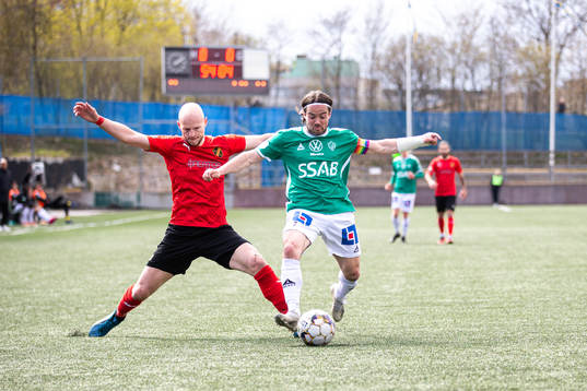 Vasalunds Zourab Tsiskaridze och Brages Robbin Sellin