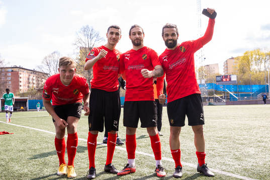Vasalunds Frej Engberg (v), , Adam Id Salem, Elias Durmaz