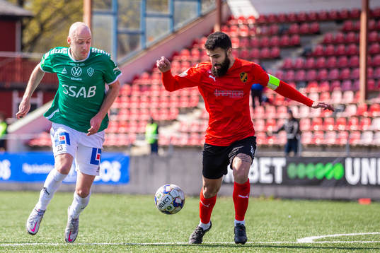 Brages Oscar Lundin och Vasalunds Charbel Georges