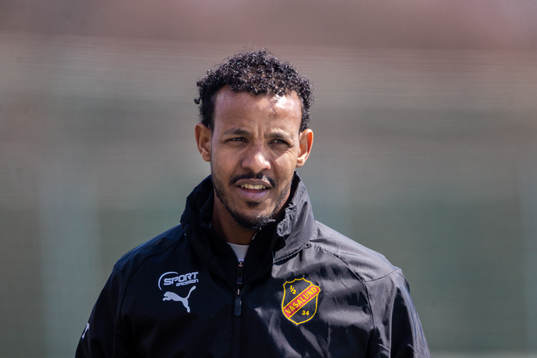 Vasalunds materialförvaltare Major Berhane
