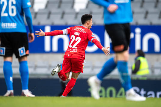 IFK Göteborgs Tobias Sana jublar
