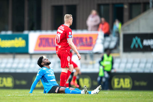 Halmstads Joseph Baffoe deppar
