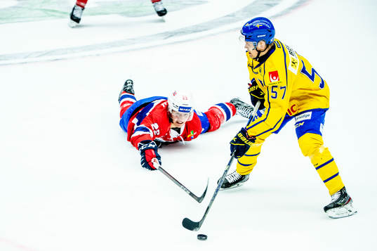 Anton Wedin of Sweden and Martin Rönnild of Norway