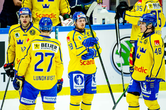 Lawrence Pilut, Nils Lundkvist, Jesper Frödén and Jonatan