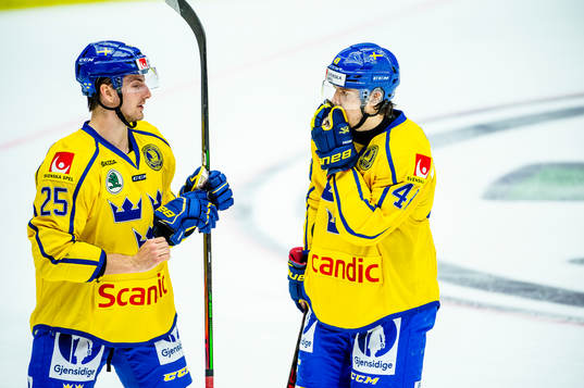 Philip Holm and Filip Hållander of Sweden