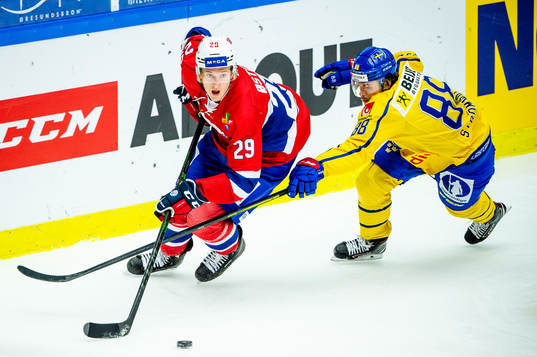 Kristian Östby of Norway and Malte Strömwall of Sweden