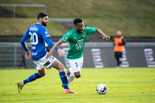Trelleborgs Mouhammed Ali Dhaini och Jönköpings Enock