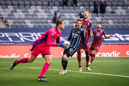 Malmö FFs Ola Toivonen deppar