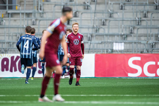 Malmö FFs Anders Christiansen deppar