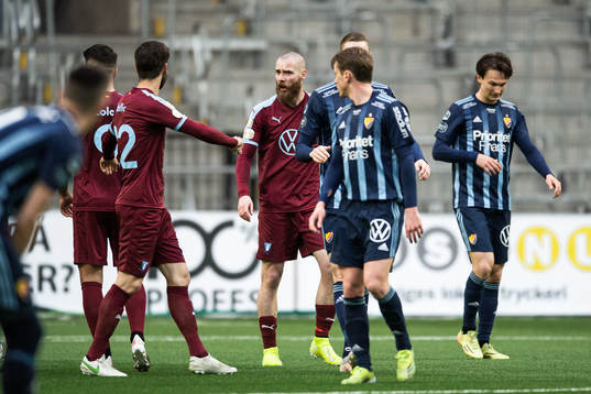 Malmö FFs Jo Inge Berget tilldelas en varning
