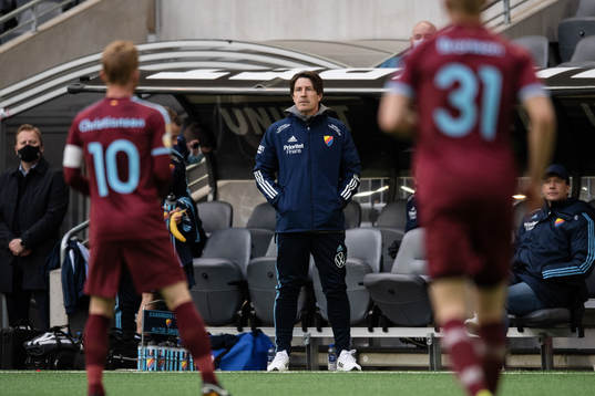 Djurgårdens tränare Thomas Lagerlöf