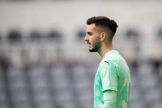 Malmö FFs målvakt Marko Johansson
