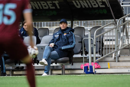Djurgårdens tränare Kim Bergstrand