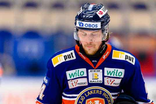 Växjös Joel Persson deppar