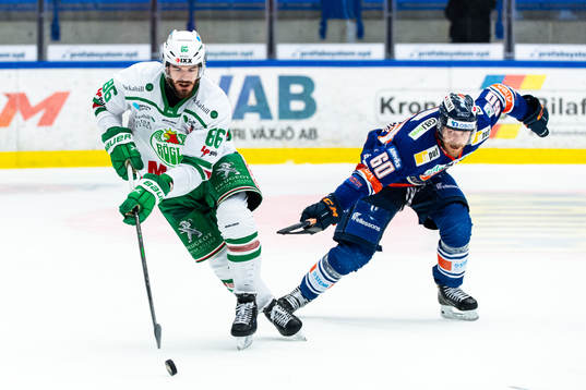 Rögles Eric Gelinas och Växjös Erik Josefsson