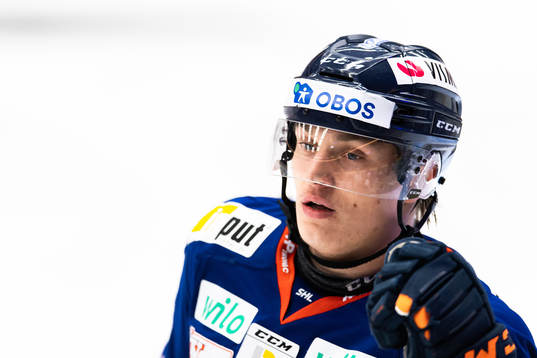 Växjös Pontus Holmberg jublar