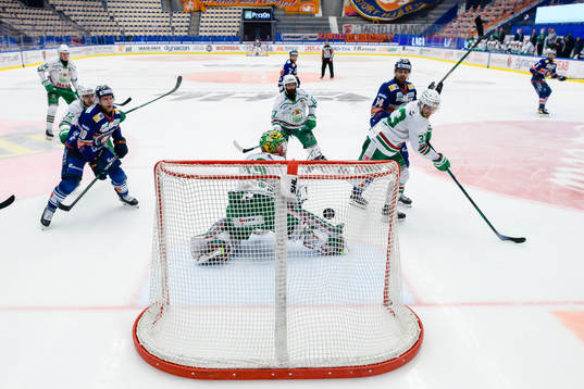 Växjös Emil Pettersson gör mål 1-1