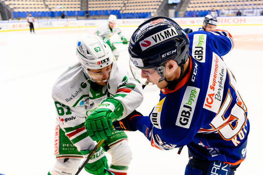 Rögles Leon Bristedt och Växjös Miika Koivisto