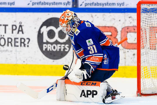 Växjös målvakt Erik Källgren